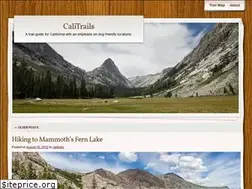 Sites similar to calitrails.com