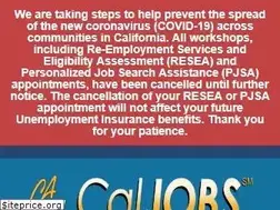 Sites similar to caljobs.ca.gov