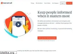 Sites similar to call-em-all.com