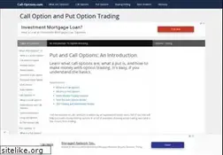 Sites similar to call-options.com