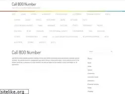 Sites similar to call800number.com