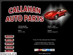Sites similar to callahanusedautoparts.com