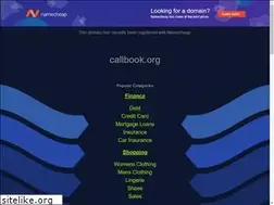 Sites similar to callbook.org