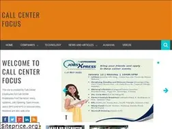 Sites similar to callcenterfocus.com