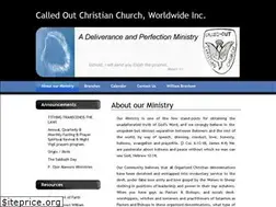 Sites similar to calledoutcch.com