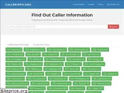 Sites similar to callerinfo.org