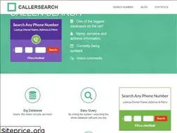Sites similar to callersearch.net