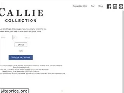 Sites similar to calliecollection.com