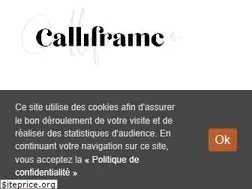 Sites similar to calliframe.com
