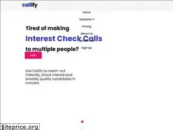 Sites similar to callify.ai