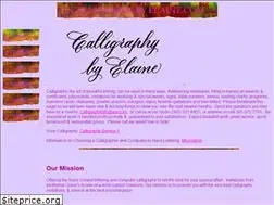 Sites similar to calligraphybyelaine.com