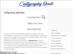 Sites similar to calligraphyfonts.info