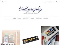 Sites similar to calligraphysuppliesaustralia.com
