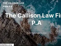 Sites similar to callisonlawfirm.com