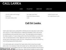Sites similar to calllanka.com