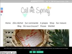 Sites similar to callmespring.fr
