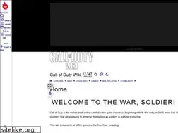 Sites similar to callofduty.wikia.com
