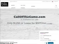 Sites similar to callofthegame.com
