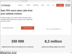 Sites similar to callpage.io