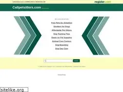 Sites similar to callpetsitters.com