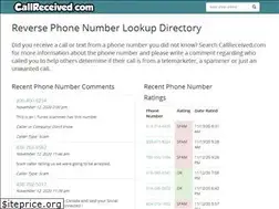 Sites similar to callreceived.com