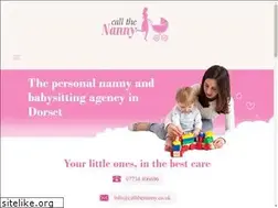 Sites similar to callthenanny.co.uk
