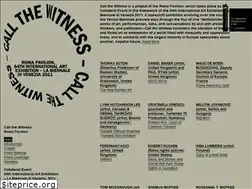 Sites similar to callthewitness.net