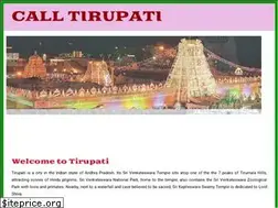 Sites similar to calltirupati.com