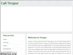 Sites similar to calltirupur.com