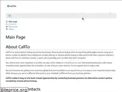 Sites similar to callto.uk