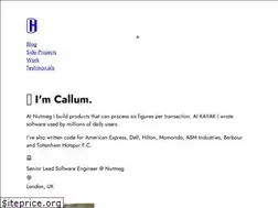 Sites similar to callumhart.com