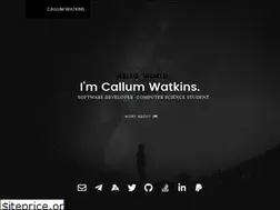 Sites similar to callumwatkins.com