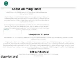 Sites similar to calmingpoints.com