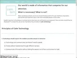 Sites similar to calmtechnology.com