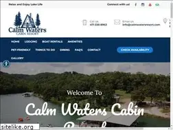 Sites similar to calmwatersresort.com