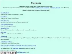 Sites similar to calonsong.org