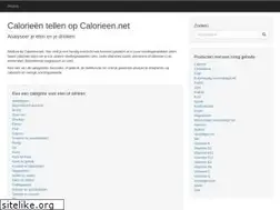 Sites similar to calorieen.net