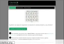 Sites similar to calories.fr