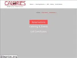 Sites similar to caloriesrestaurant.ca