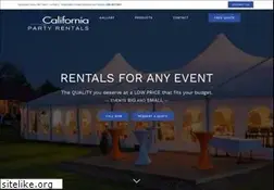 Sites similar to calpartyrentals.com