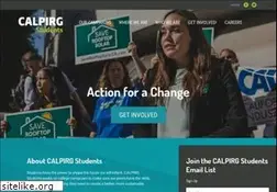 Sites similar to calpirgstudents.org