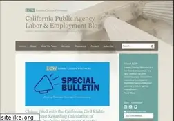 Sites similar to calpublicagencylaboremploymentblog.com