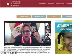 Sites similar to calsur.org.pe