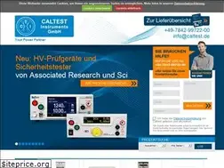 Sites similar to caltest.de
