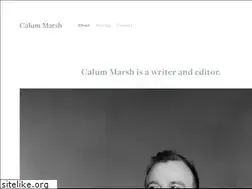 Sites similar to calummarsh.com