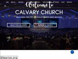 Sites similar to calvary.org.my