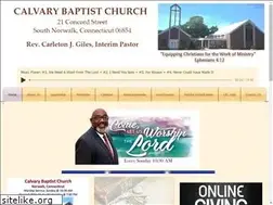 Sites similar to calvarybaptistchurchnorwalk.org