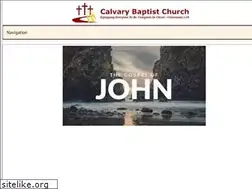 Sites similar to calvarybaptistchurchonline.com