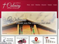 Sites similar to calvarybaptistkingston.org