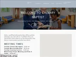 Sites similar to calvarybaptistmesa.org